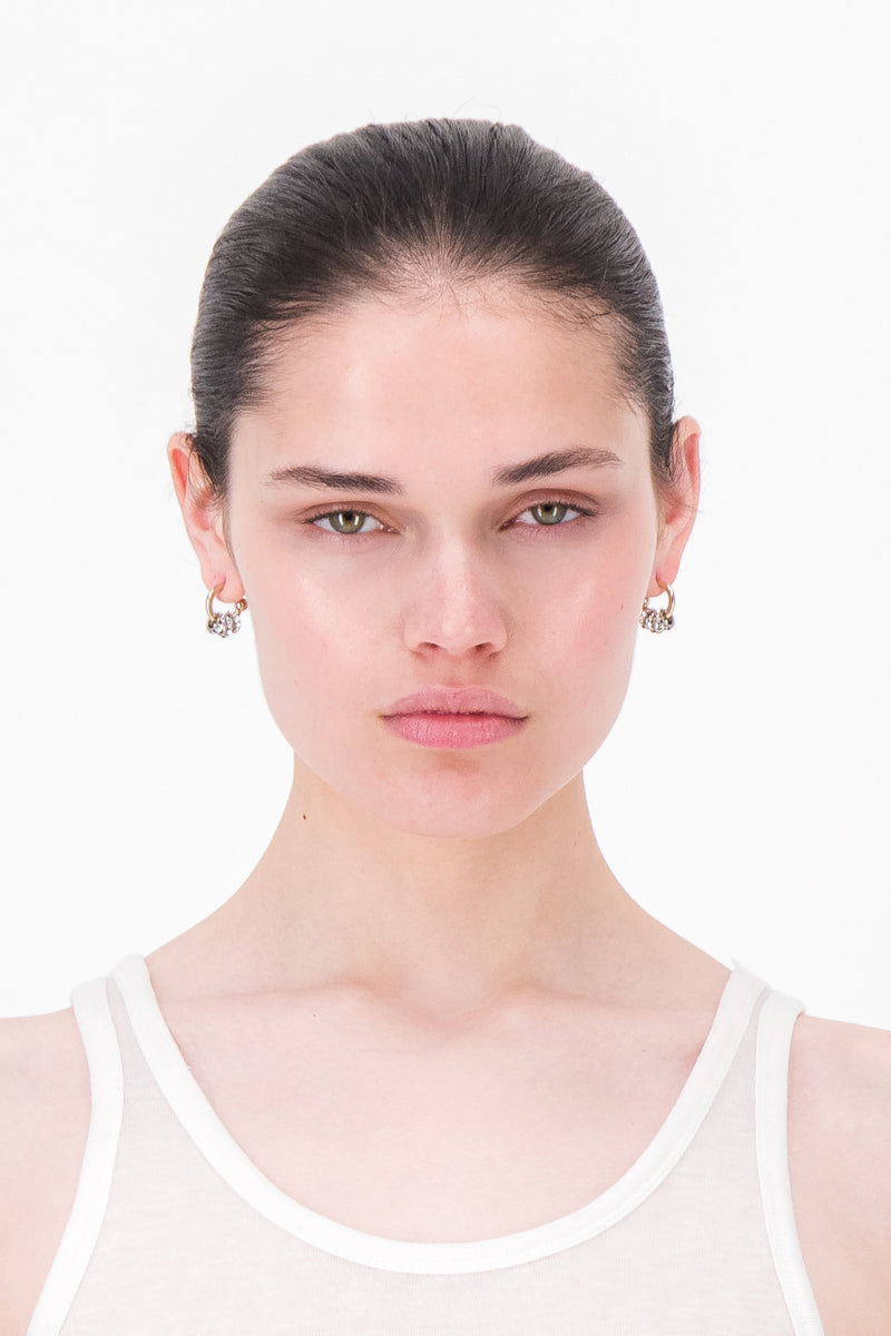 Gold Daisy Earrings