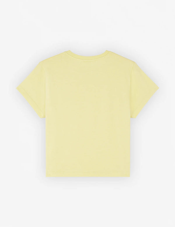 W Chalk Yellow Baby Fox Baby Tshirt
