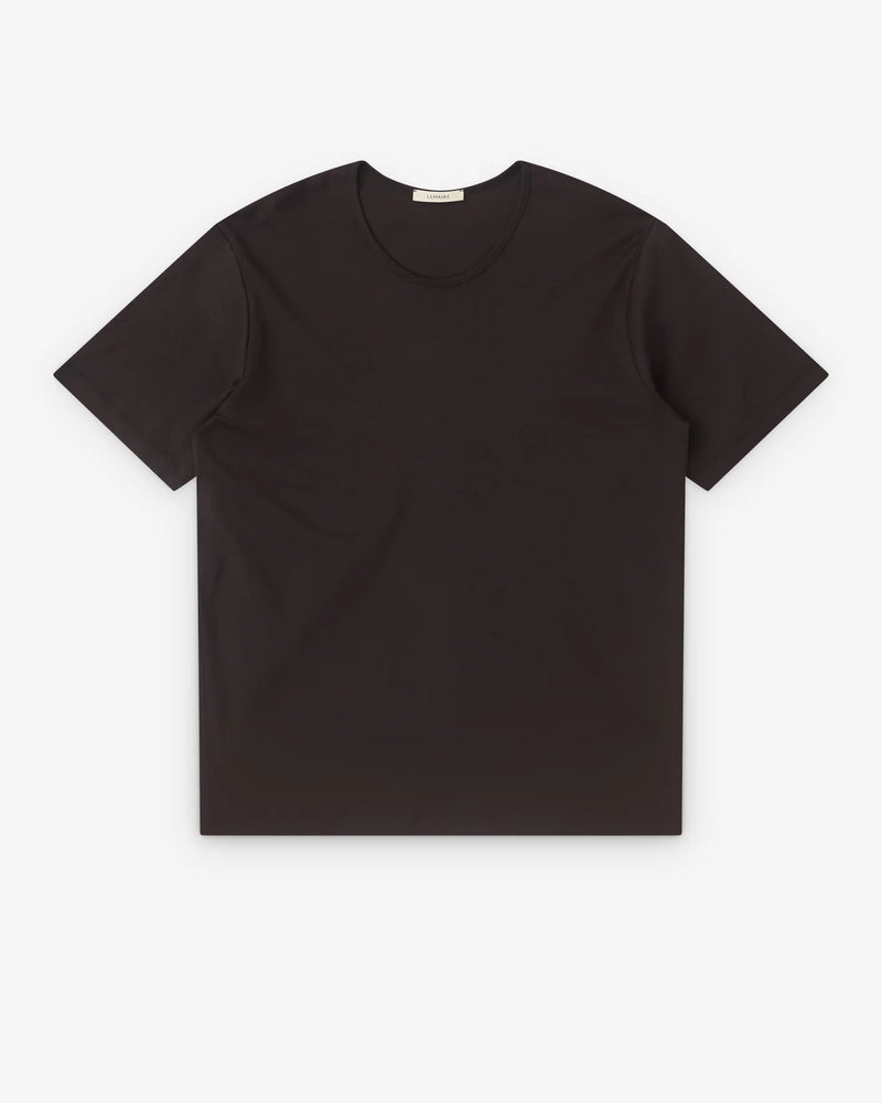 Squid Ink Rib U Neck Tshirt