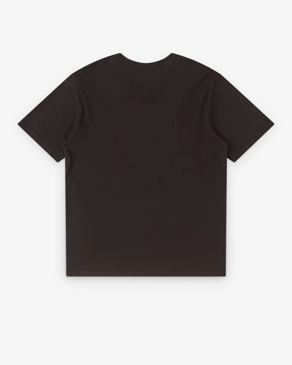Squid Ink Rib U Neck Tshirt