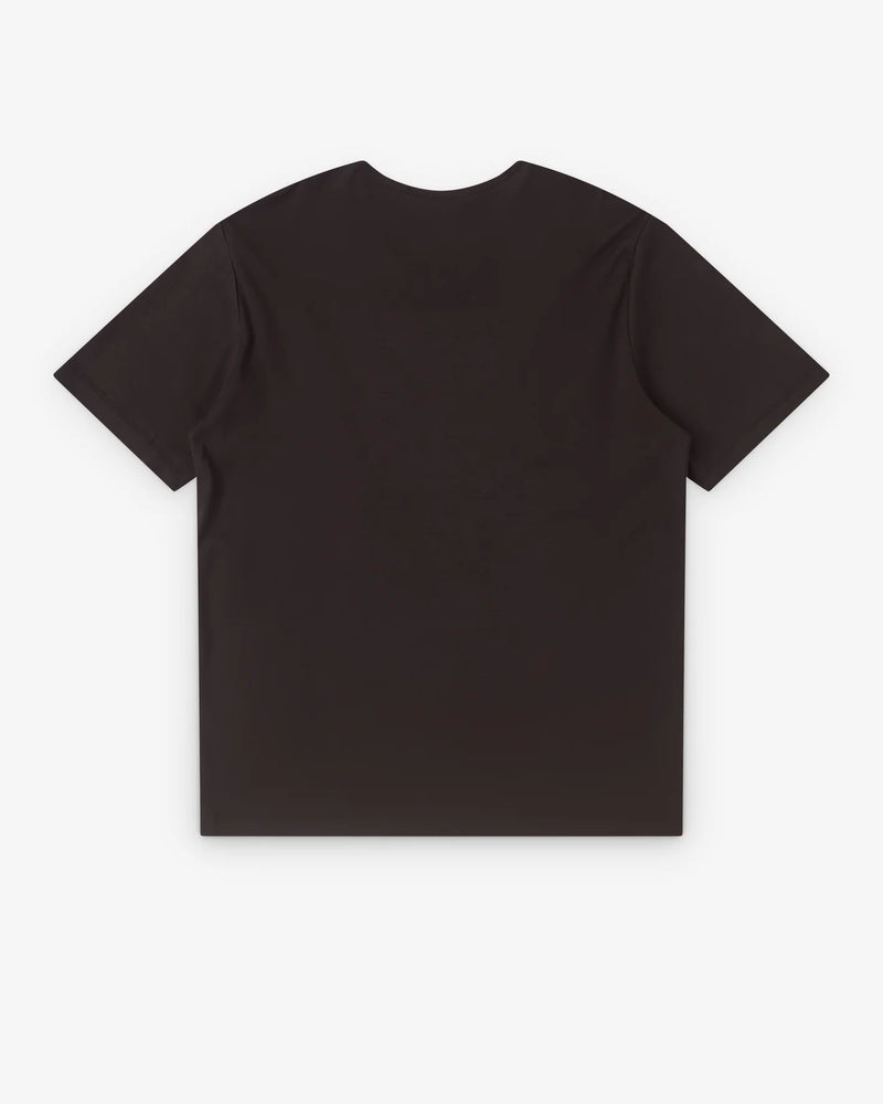 Squid Ink Rib U Neck Tshirt