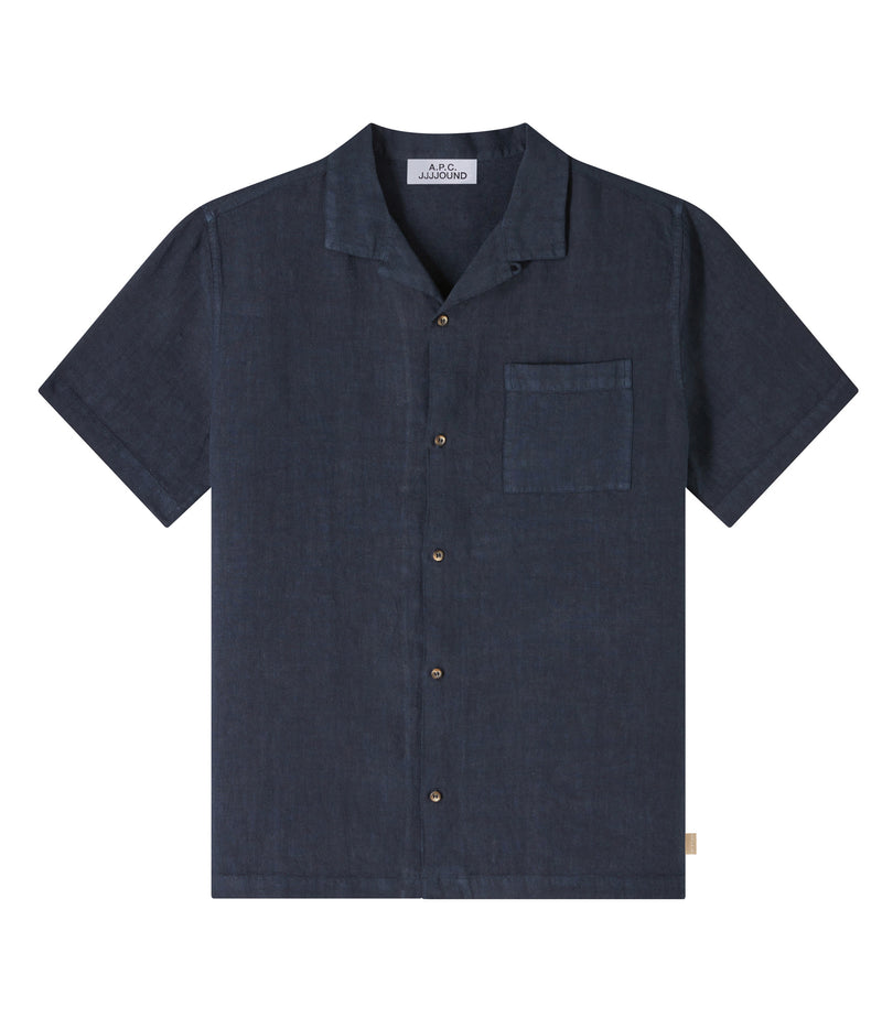 JJJJound Navy Weekend Shirt