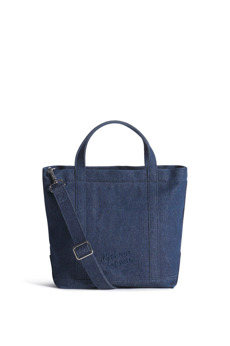 Indigo Fox Head Small Tote