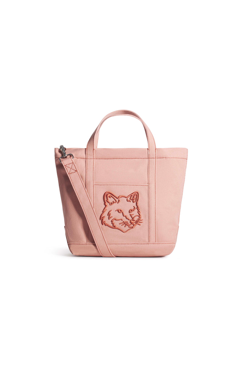 Porcelaine Pink Fox Head Small Tote
