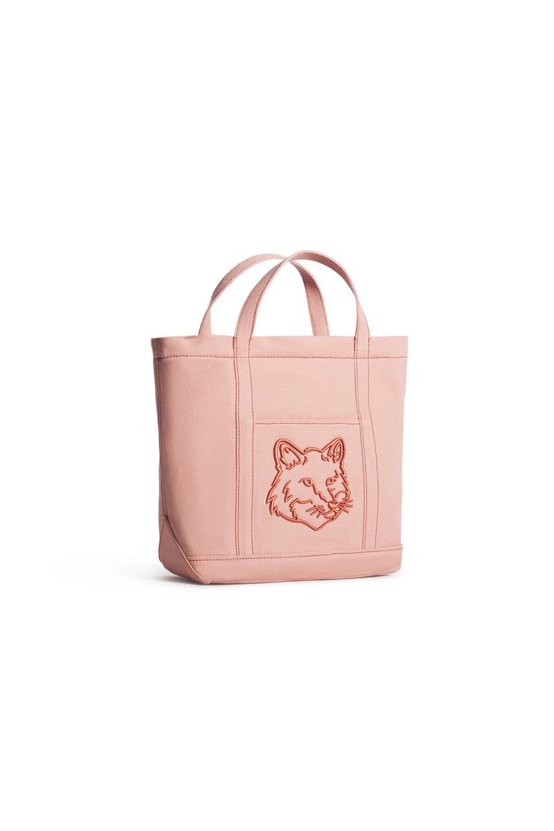 Porcelaine Pink Fox Head Small Tote