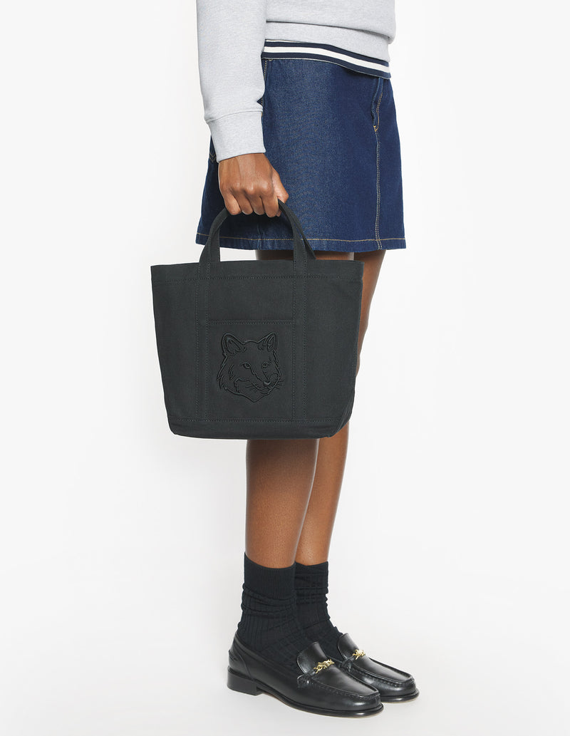 Black Fox Head Small Tote