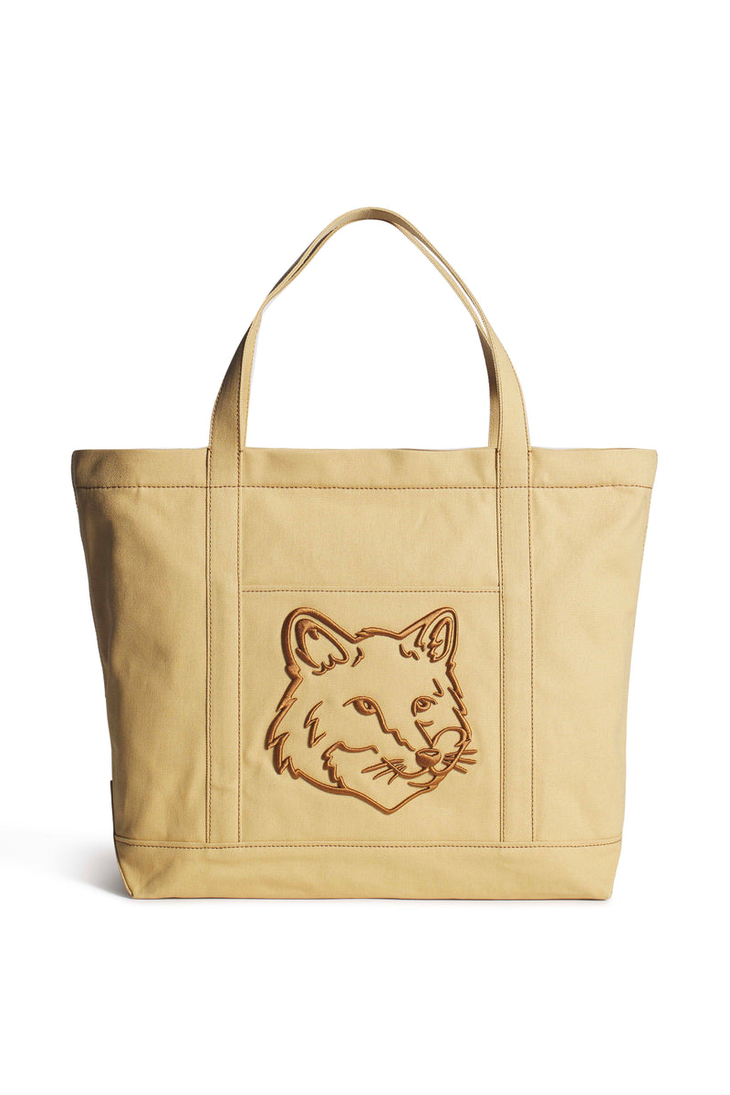 Cork Fox Head Large Tote