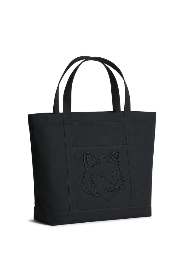 Black Fox Head Large Tote