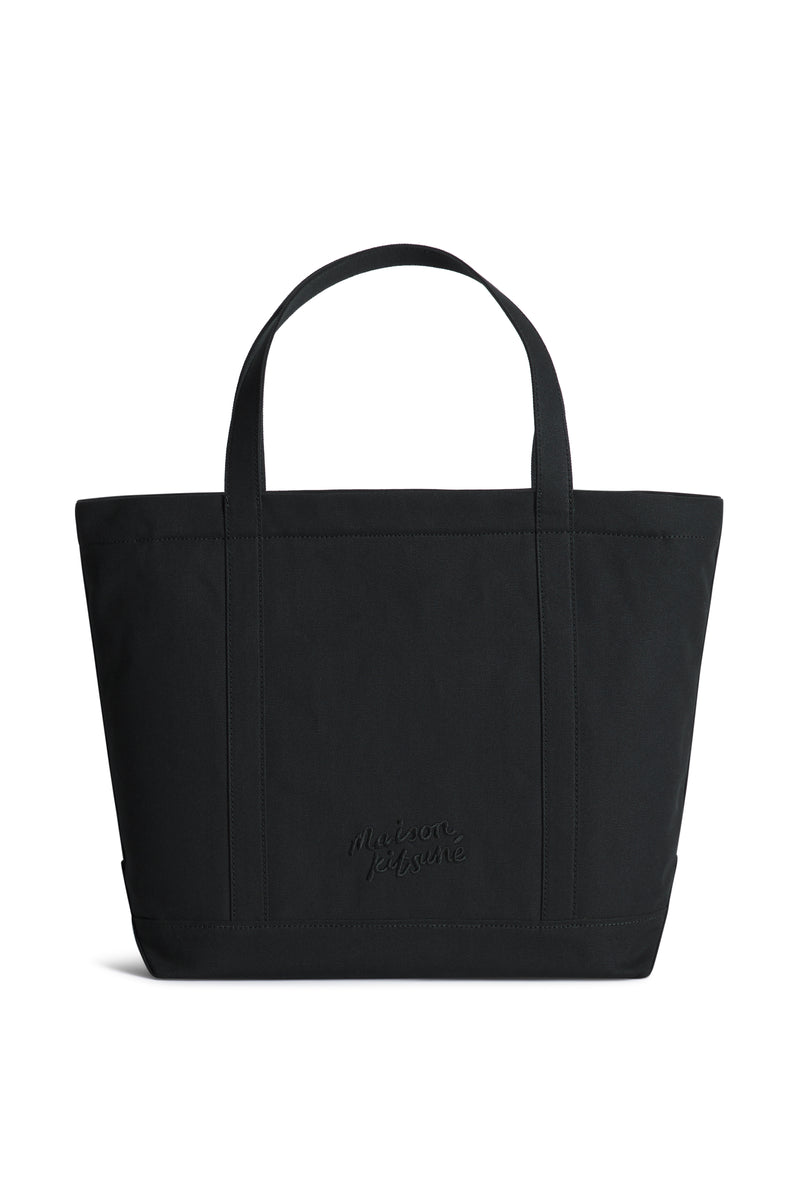 Black Fox Head Large Tote