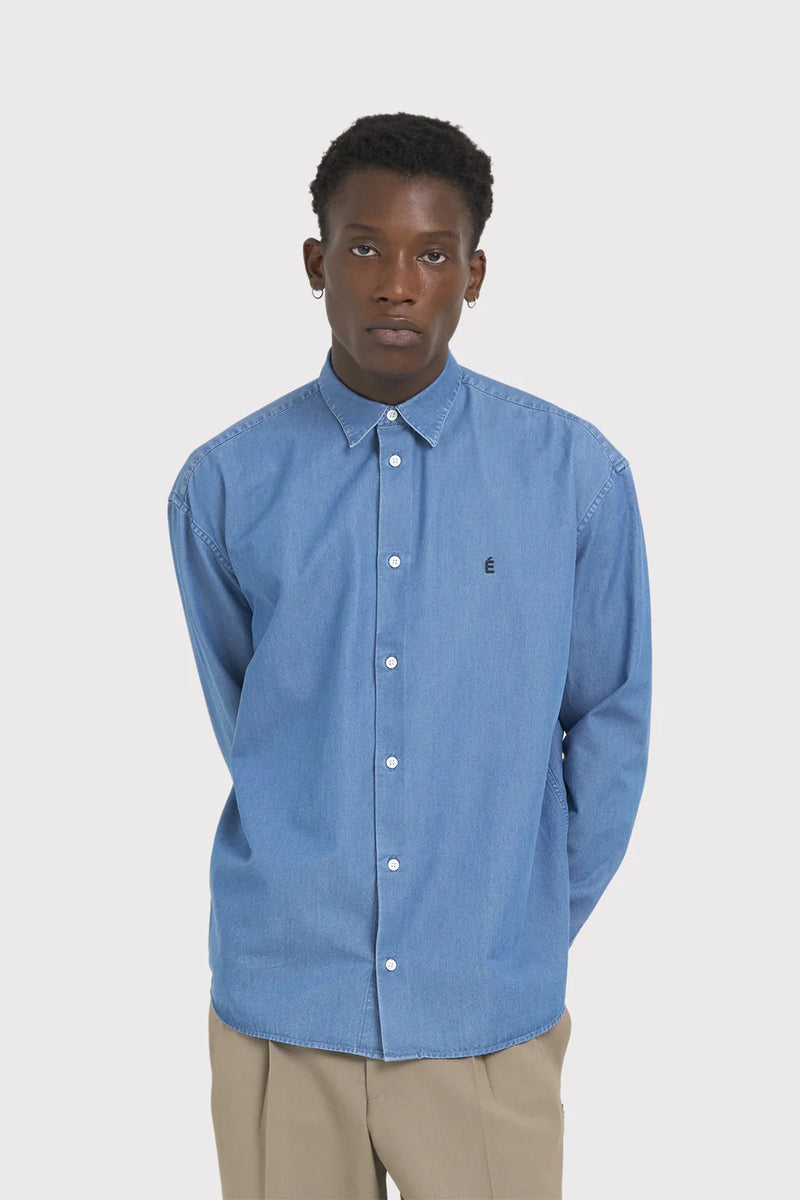 Lyrique LS Accent Denim Stone Shirt