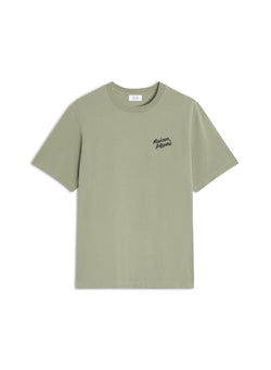 M Laurel Green Maison Kitsune Handwriting Comfort Tshirt