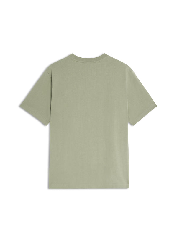 M Laurel Green Maison Kitsune Handwriting Comfort Tshirt
