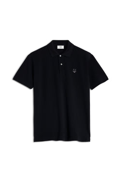M Black Bold Fox Head COMFORT Polo