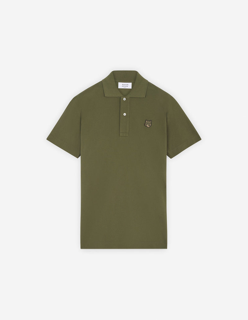 M Military Green Bold Fox Head Comfort Polo