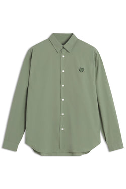 Vert De Gris Tonal Fox Head Relaxed Shirt