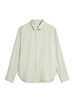 M Sage Green Maison Kitsune Handwriting Relaxed Shirt