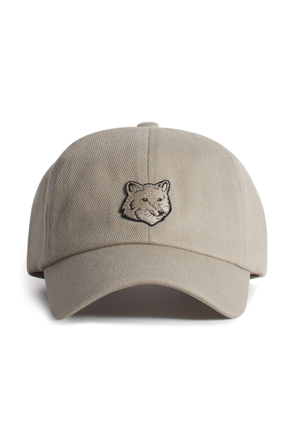 Concrete Beige Fox Head Cap