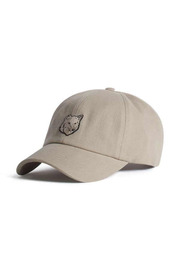 Concrete Beige Fox Head Cap