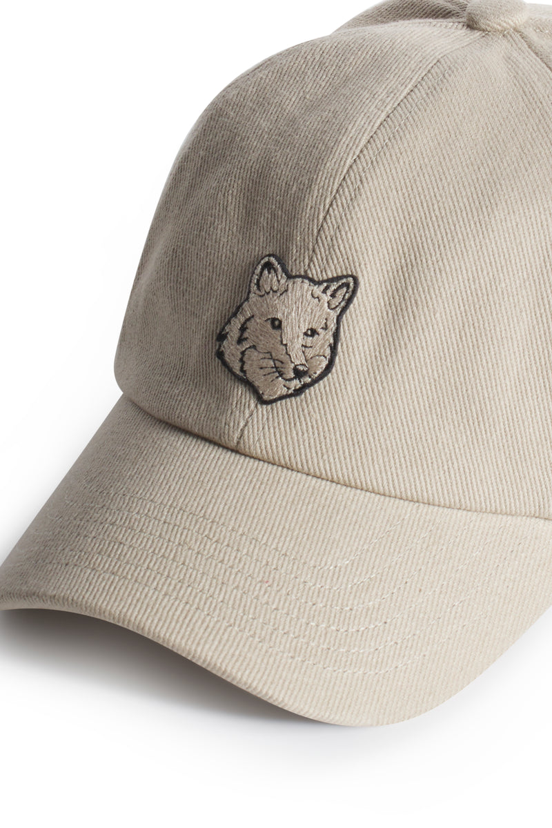 Concrete Beige Fox Head Cap