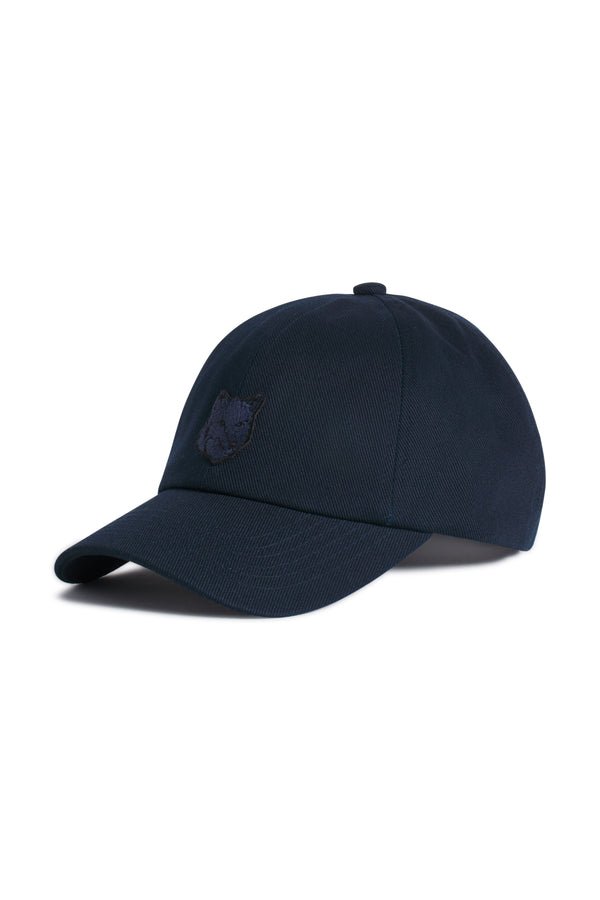Navy Fox Head Cap