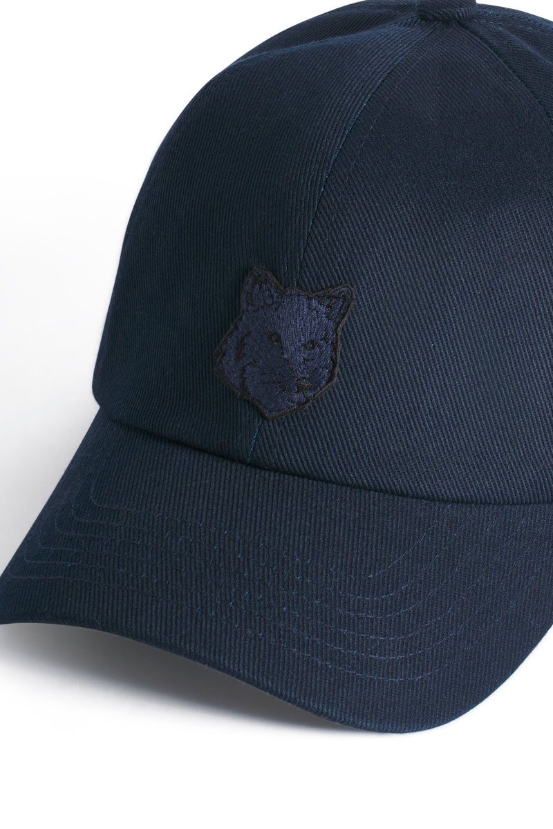 Navy Fox Head Cap