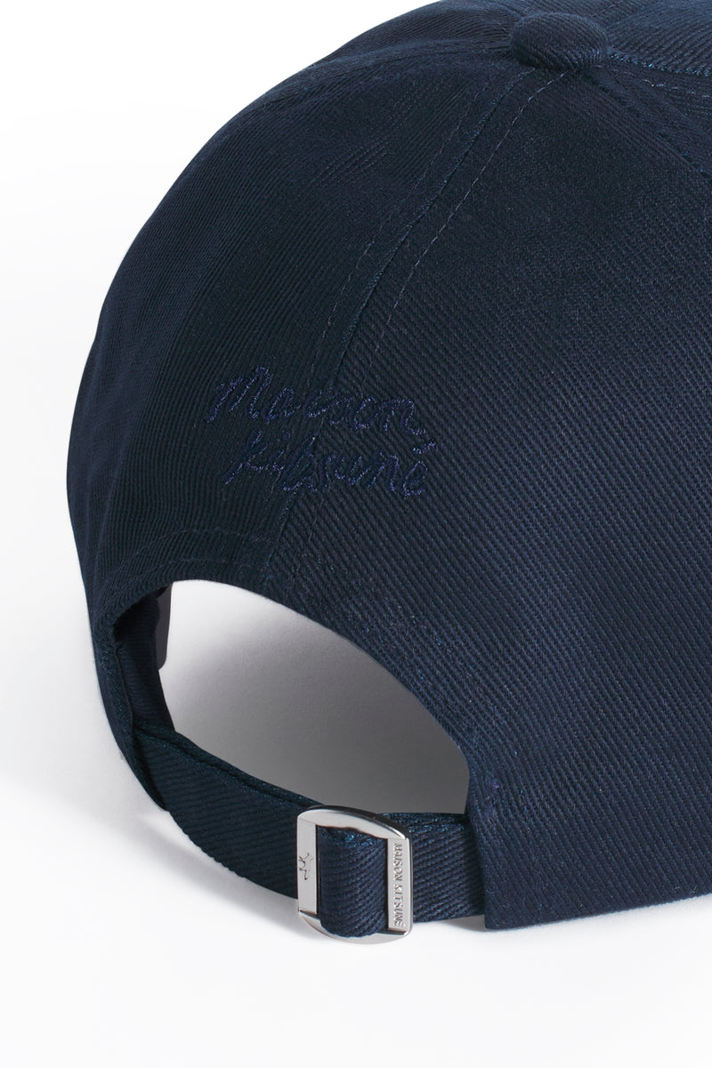 Navy Fox Head Cap