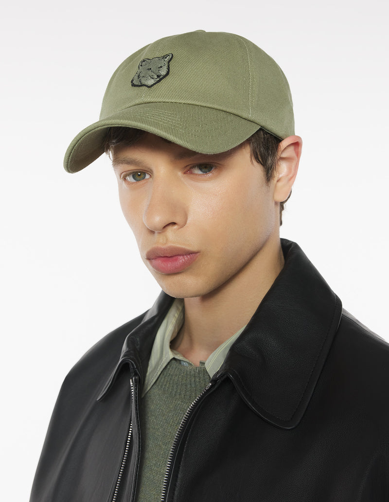 Laurel Green Fox Head Cap