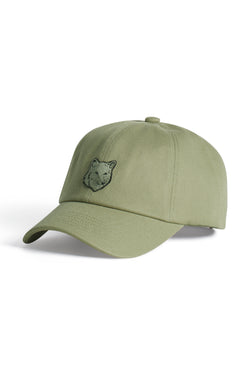 Laurel Green Fox Head Cap