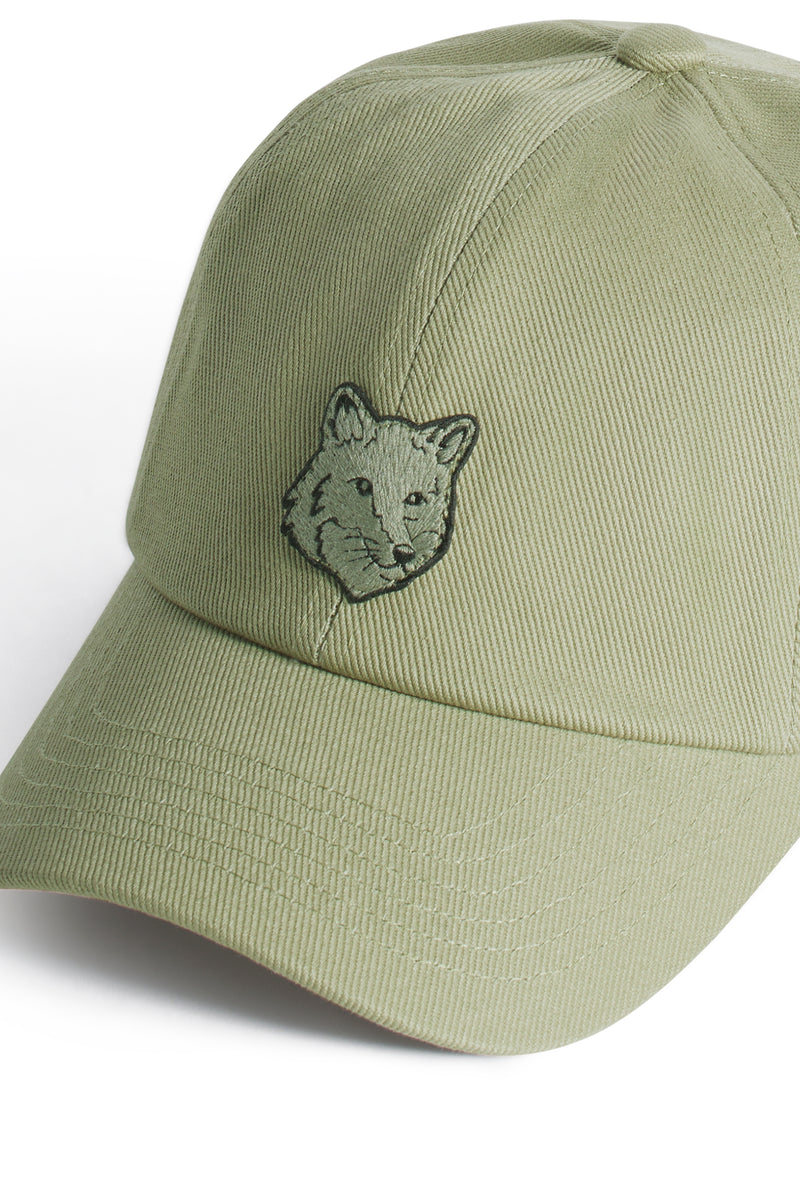 Laurel Green Fox Head Cap