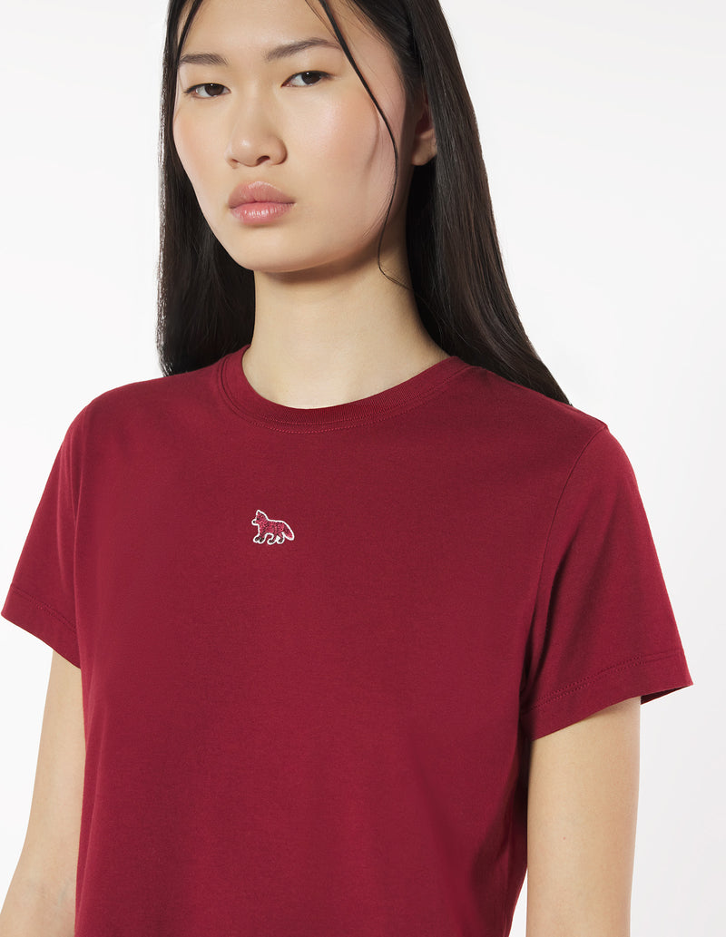 W Mahogany Red Baby Fox Baby Tshirt