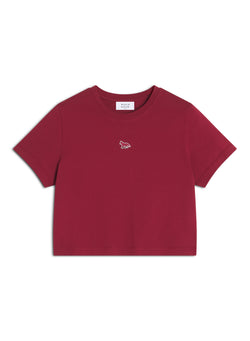 W Mahogany Red Baby Fox Baby Tshirt