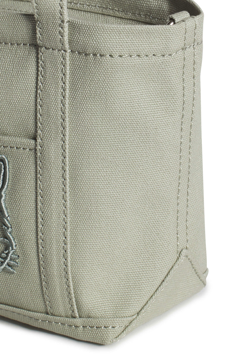 Court Green Fox Head Mini Tote