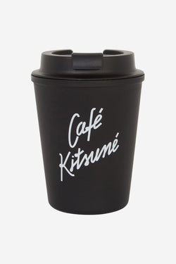 Black Cafe Kitsune Coffee Tumbler