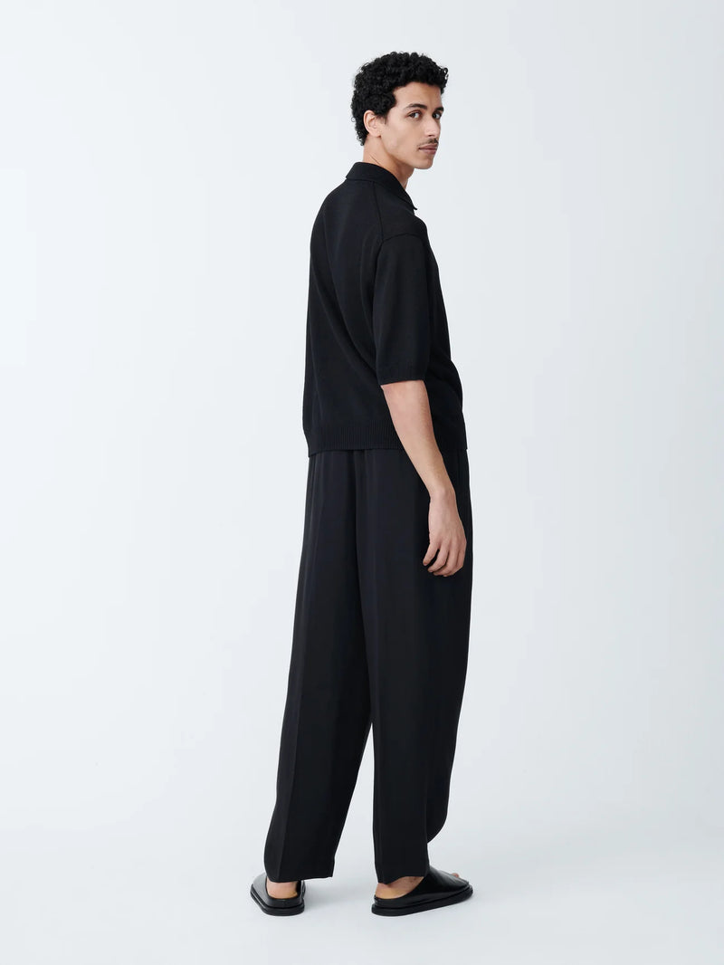 Navy Noam Drawcord Pants