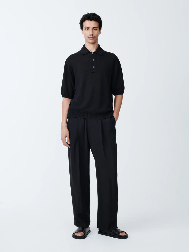 Navy Noam Drawcord Pants