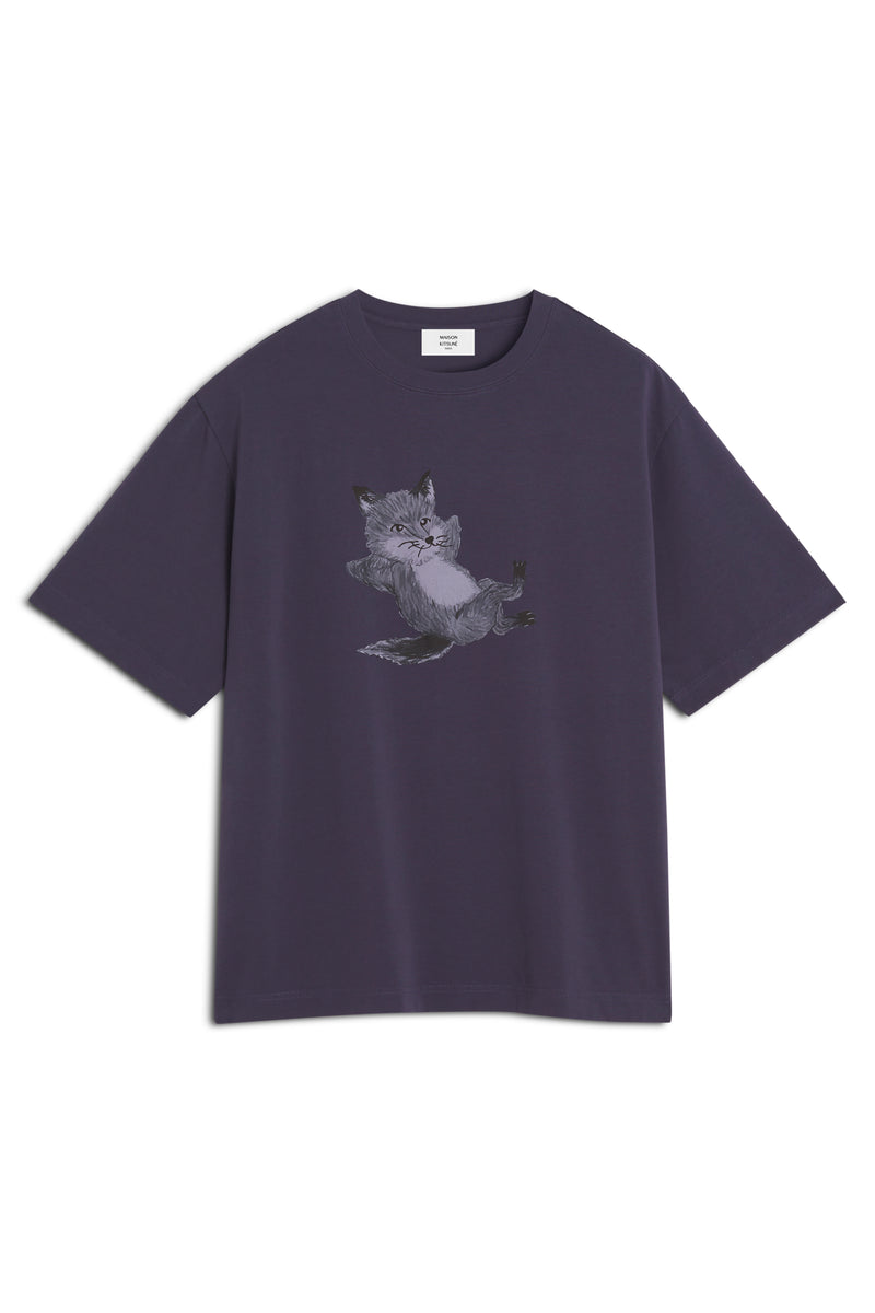 M Fig Chillax Print OVERSIZE Tshirt