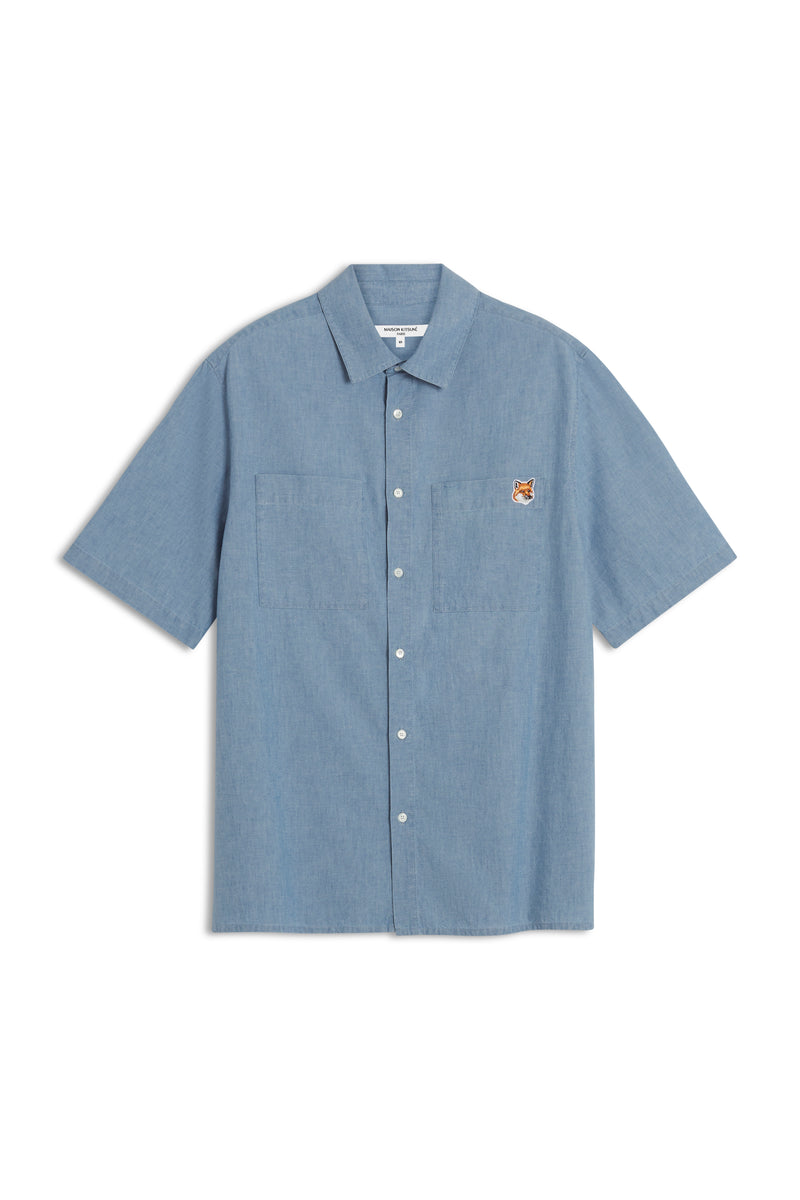 Indigo Relaxed Short Sleeve Shirt