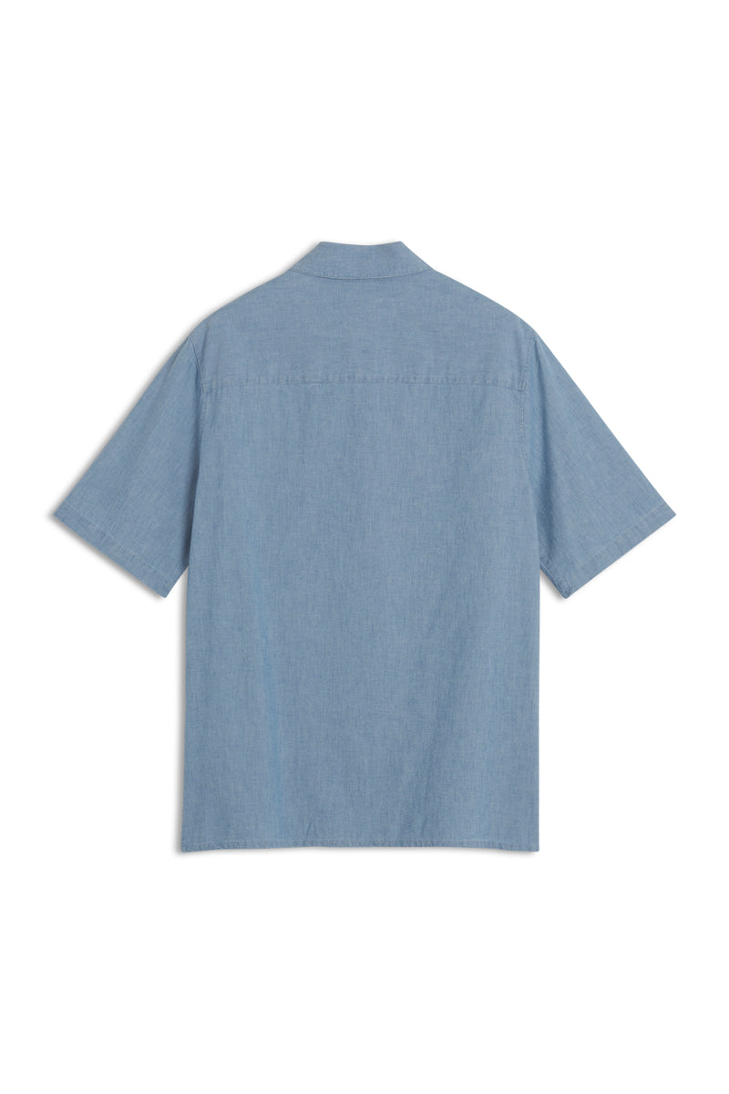 Indigo Relaxed Short Sleeve Shirt