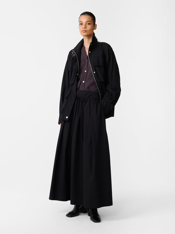 Washed Black Ottowa Skirt
