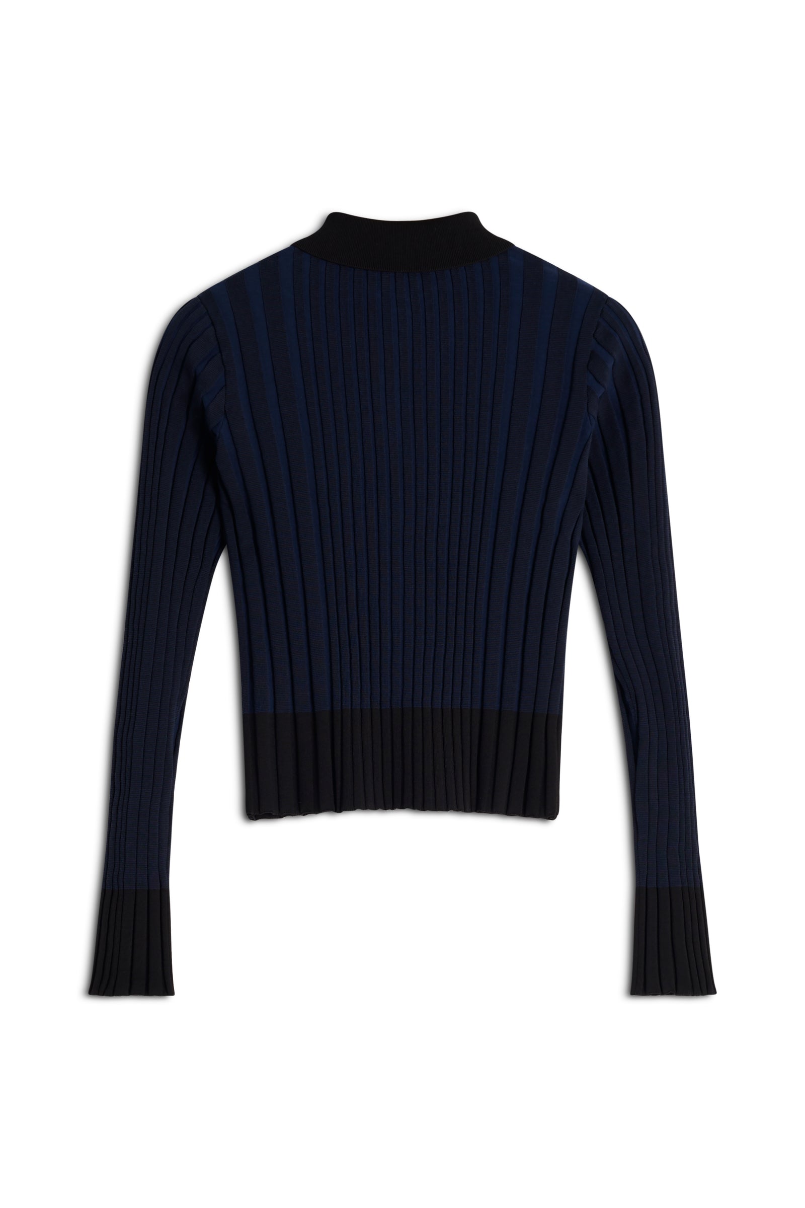 W Navy Baby Fox Patch Pleated Ribbed Cardigan – MANIFESTO W Navy Baby Fox Patch Pleated Ribbed Cardigan – MANIFESTO