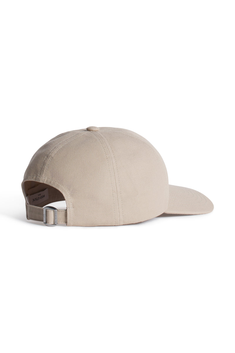 Feather Beige Baby Fox Cap