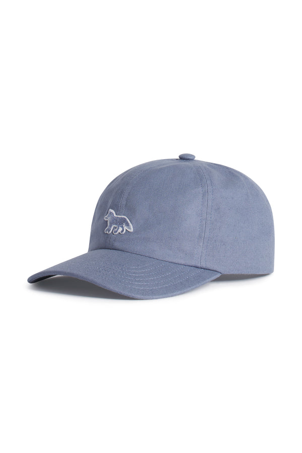 Powder Blue Baby Fox Cap