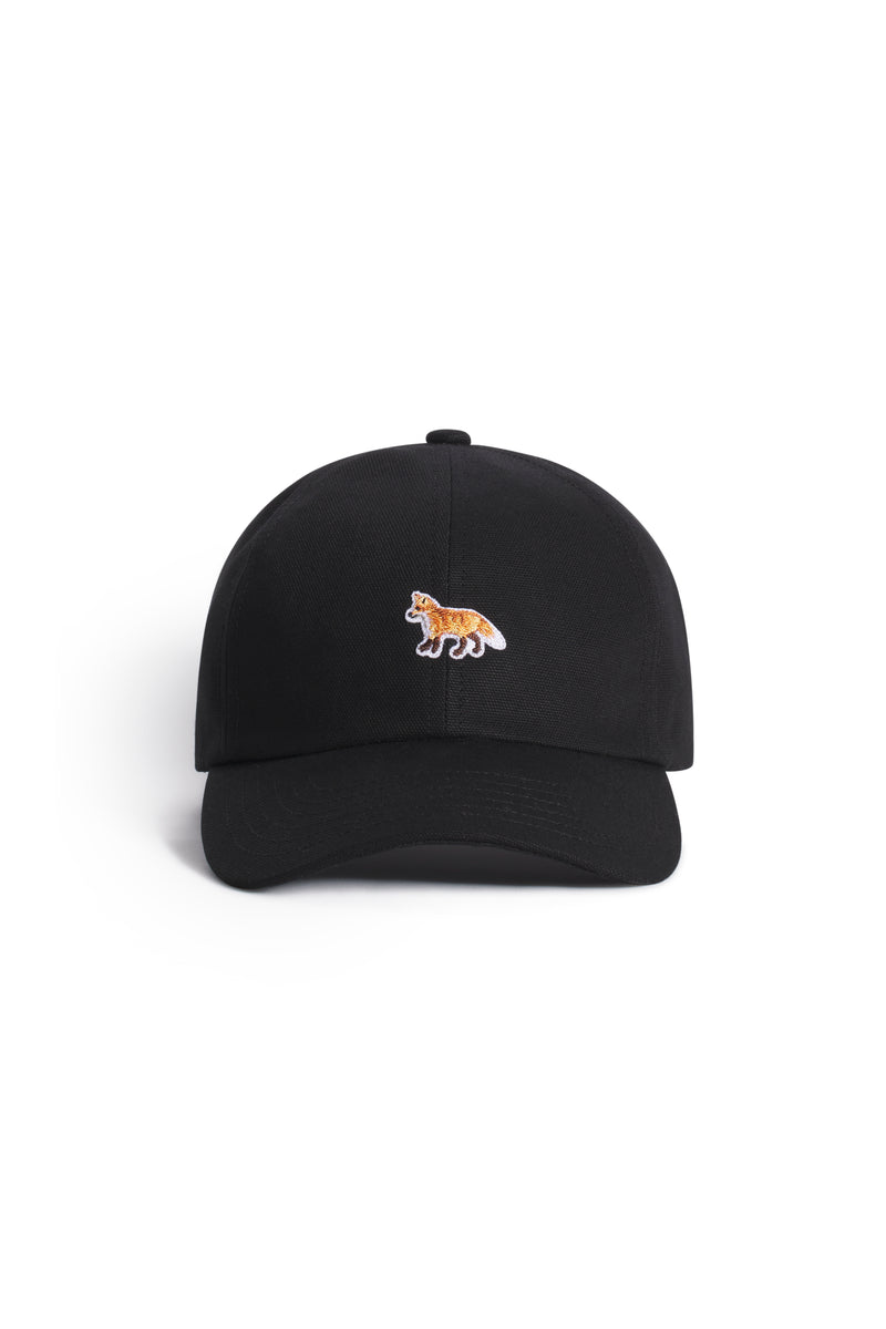Black Baby Fox Cap