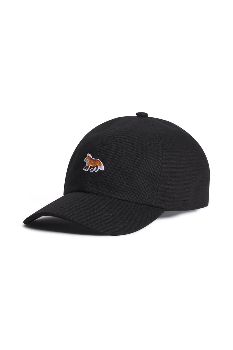 Black Baby Fox Cap
