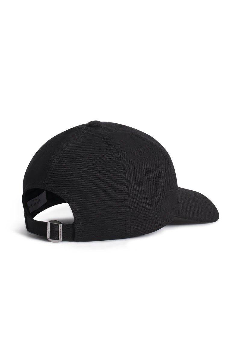 Black Baby Fox Cap