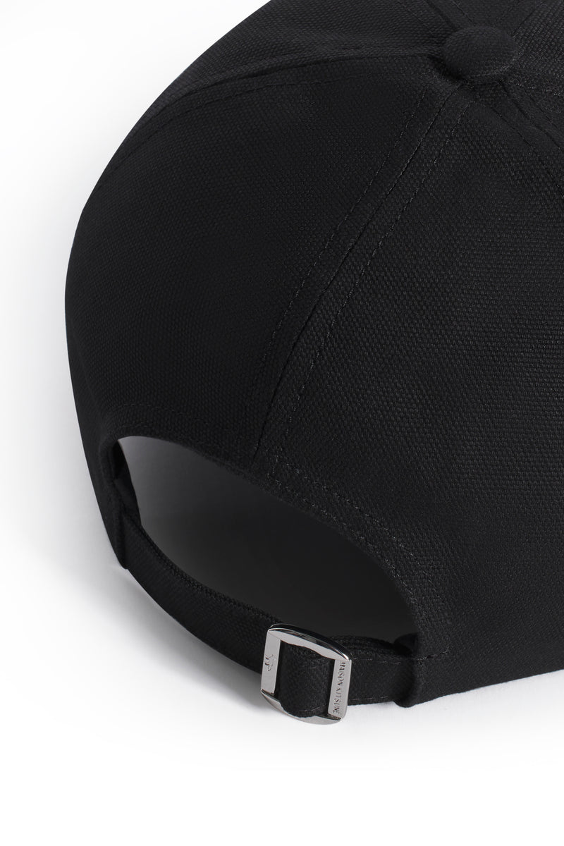 Black Baby Fox Cap