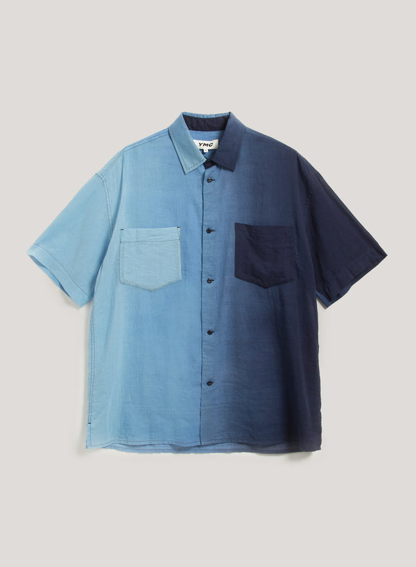 Blue Dip Dyed Mitchum Shirt