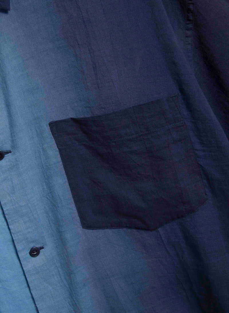 Blue Dip Dyed Mitchum Shirt