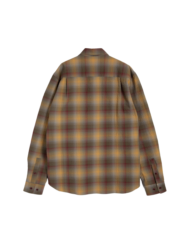 Yellow Multi Plaid Curtis Shirt