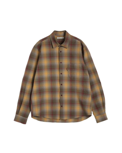 Yellow Multi Plaid Curtis Shirt